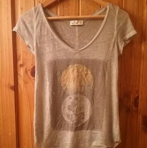 "Live by, Love by " Sun Moon Hollister Shirt